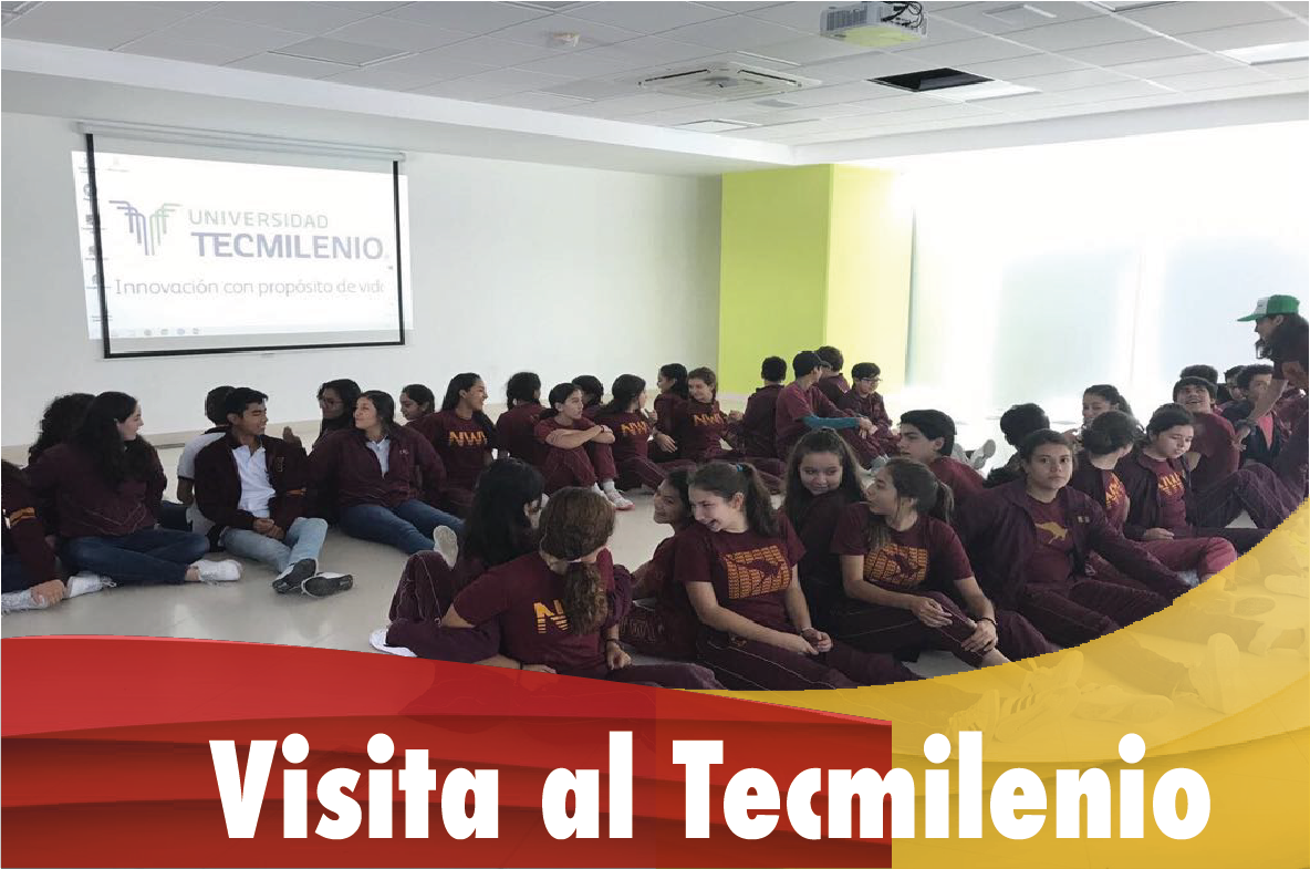 Visita a Tecmilenio de nuestros estudiantes de 3 secundaria